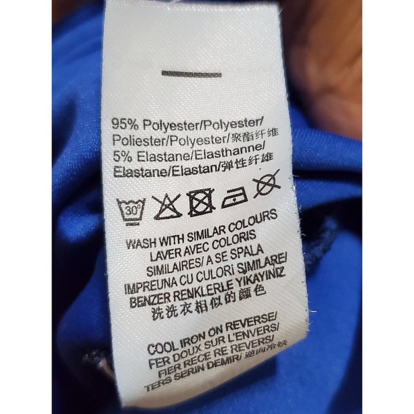 Missguided Womens Blue Snack Print One Shoulder Long Sleeve Knee Length Dress 6 - Picture 7 of 11